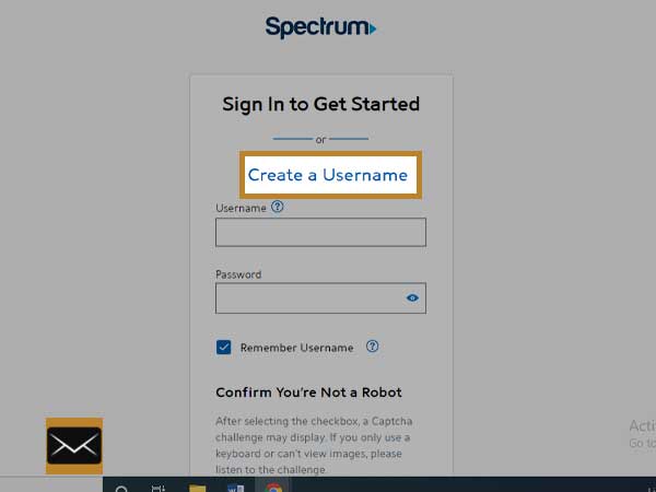 create new usernames for Spectrum