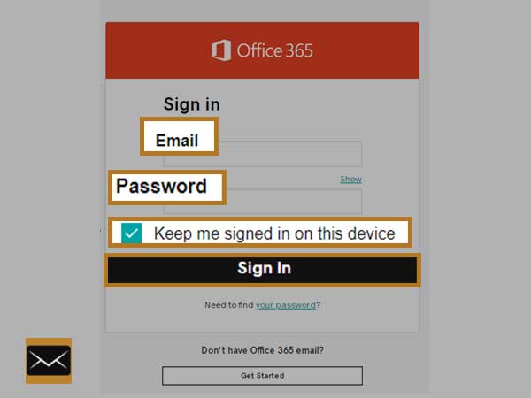 godaddy office 365 login