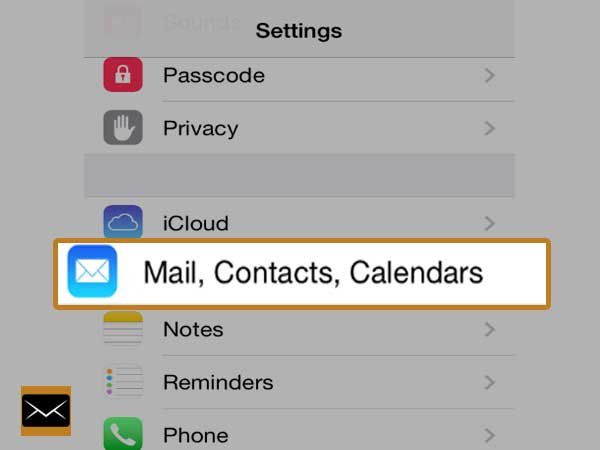 google incoming mail server iphone