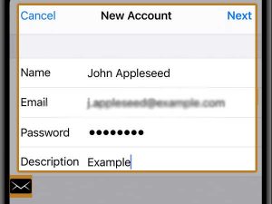 comcast host name for email iphone