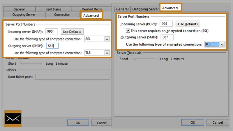 cox business email outlook settings