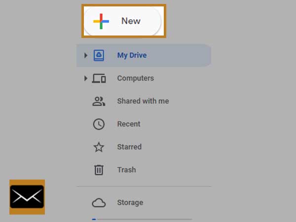 Google drive new option