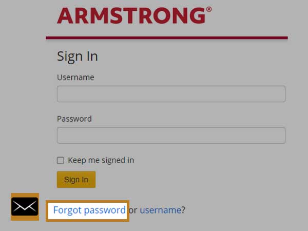 Forgot password